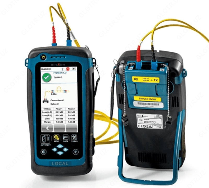 WireXpert 500-SM — тестер для сертификации оптического волокна одномодовый 1310/1550 нм — 1
