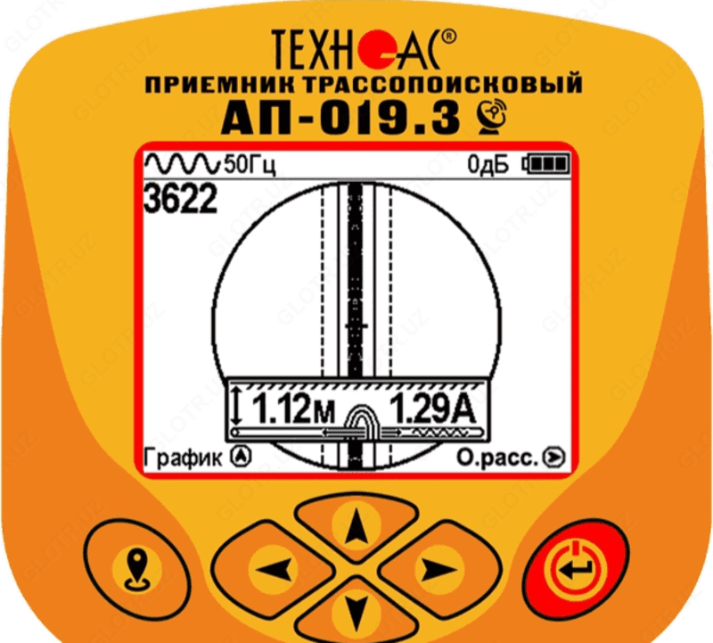 Атлет AГ-319К-СКИ — трассоискатель с возможностью контроля качества изоляции и функцией сохранения координат GPS/Глонасс — 2