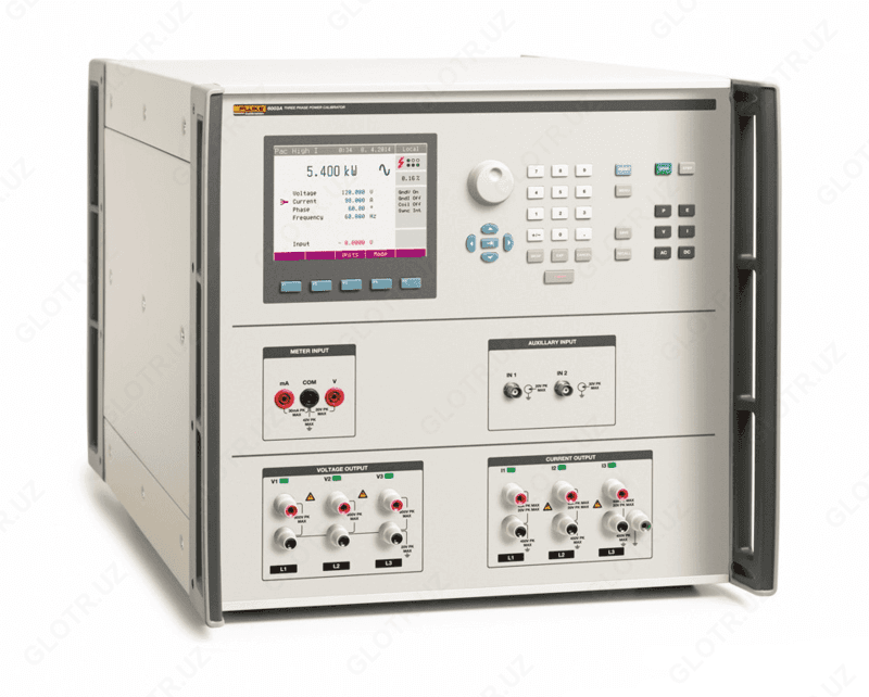 Fluke 6003A — трехфазный калибратор электрической мощности — 1