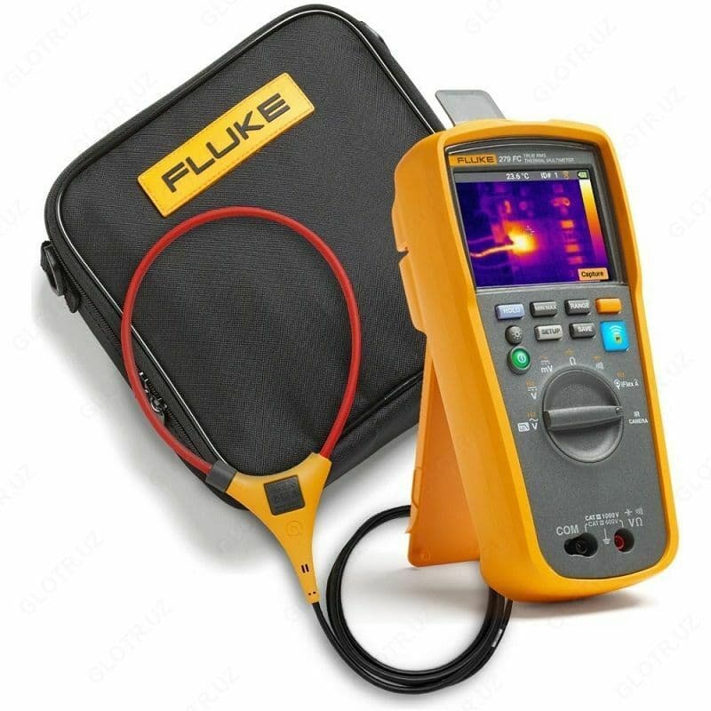 Fluke 279 FC/iFlex — мультиметр-тепловизор с гибкими клещами и футляром — 1