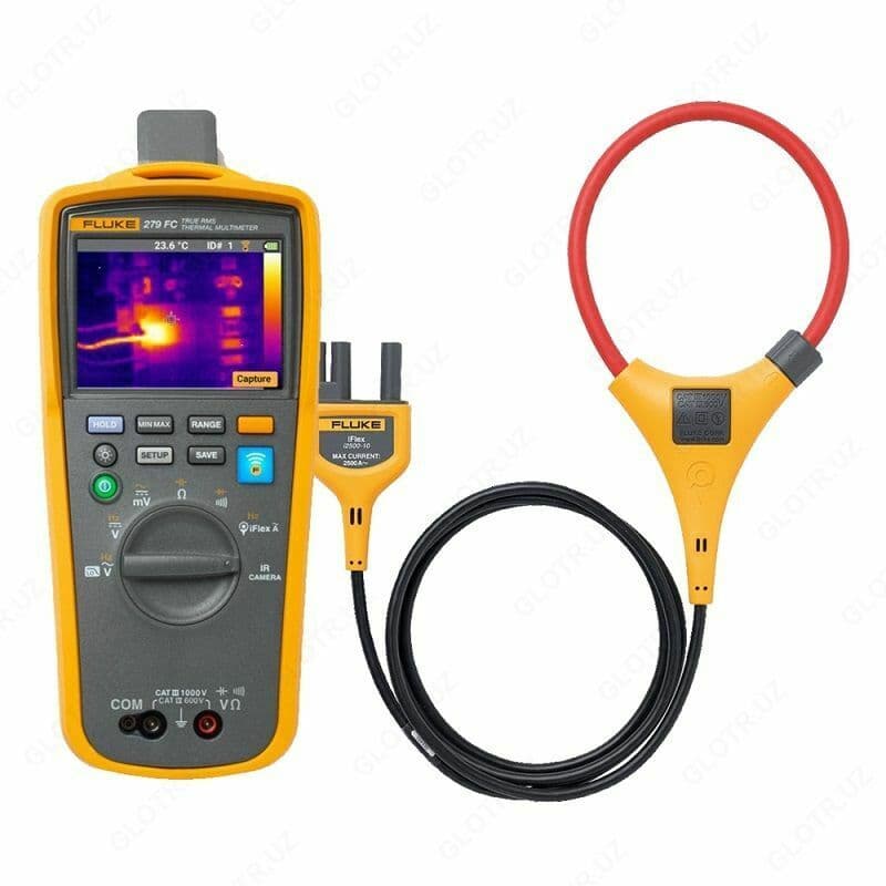 Fluke 279 FC/iFlex — мультиметр-тепловизор с гибкими клещами и футляром — 3
