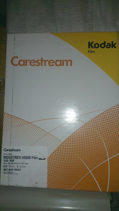 Промышленная рентгеновская пленка CARESTREAM HS800 30x40 100Nif — 1