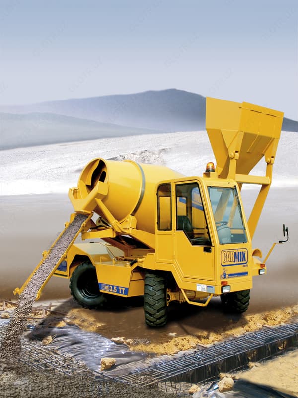 Бетоносмеситель с самозагрузкой CARMIX 3500TC — 2