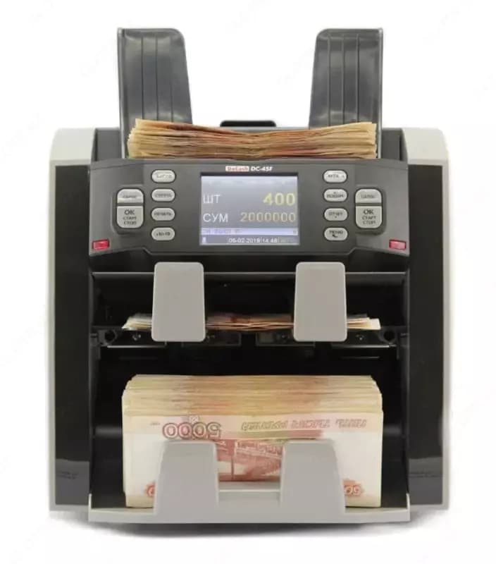Счетчик-сортировщик банкнот DoCash DC-45V — 1