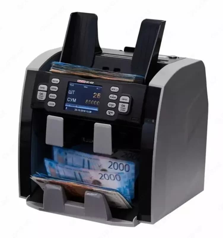 Счетчик-сортировщик банкнот DoCash DC-45V — 2