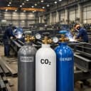 Аргон, CO₂, сварочная смесь в баллонах для сварки и металлообработки