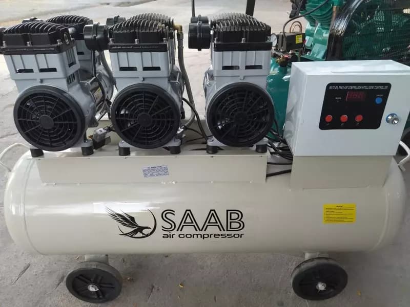 Воздушный компрессор SAAB Щумный SG3120-500L — 2