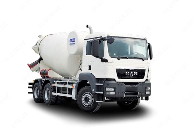 Бетоносместитель MAN TGS 33.360 6x4 E-3 CS13 (Mixer) с объёмом цистерны 8 кубов — 1