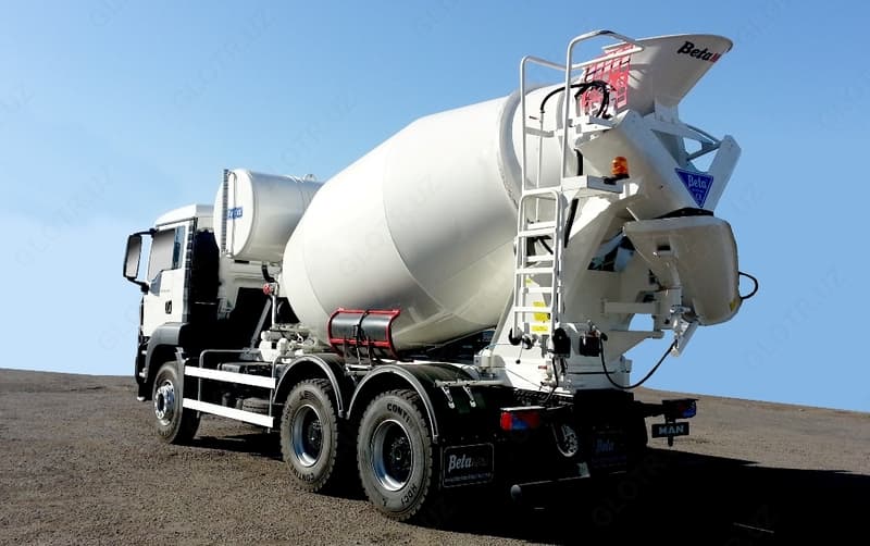 Бетоносместитель MAN TGS 33.360 6x4 E-3 CS13 (Mixer) с объёмом цистерны 8 кубов — 2