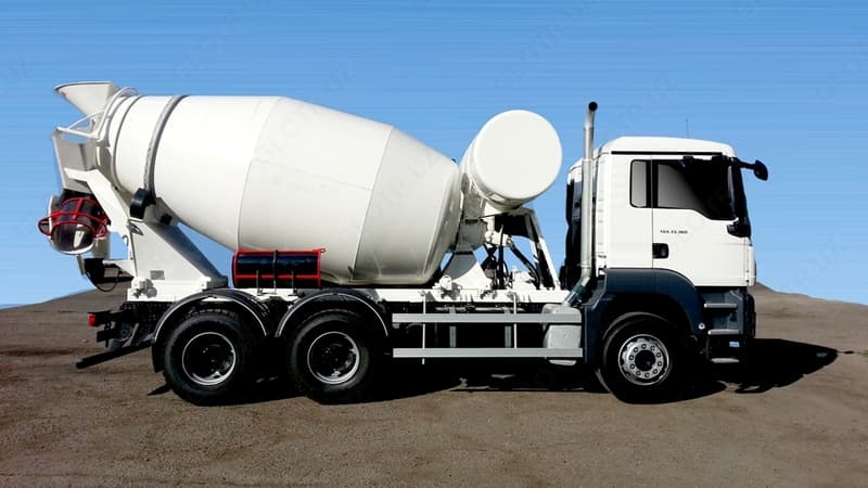 Бетоносместитель MAN TGS 33.360 6x4 E-3 CS13 (Mixer) с объёмом цистерны 8 кубов — 3