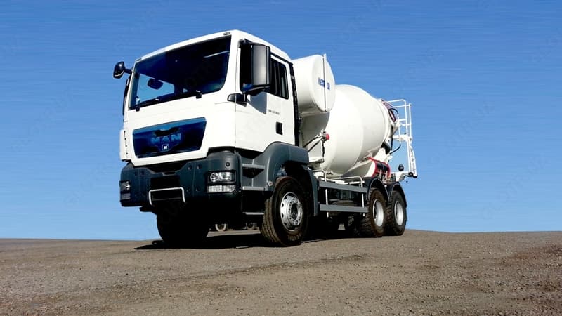 Бетоносместитель MAN TGS 33.360 6x4 E-3 CS13 (Mixer) с объёмом цистерны 8 кубов — 4