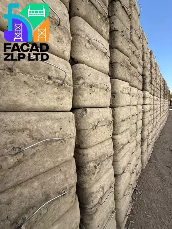 Противовесы (контргрузы) 8/25 кг, для фасадной люльки серии ZLP-630 — 2