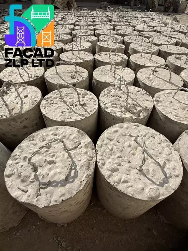 Противовесы (контргрузы) 8/25 кг, для фасадной люльки серии ZLP-630 — 3