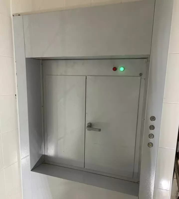 Лифт грузовой (малый) ”TECOM” TES-0100 (100 кг, 2 остановки, скорость 0.5 м/с.) — 2