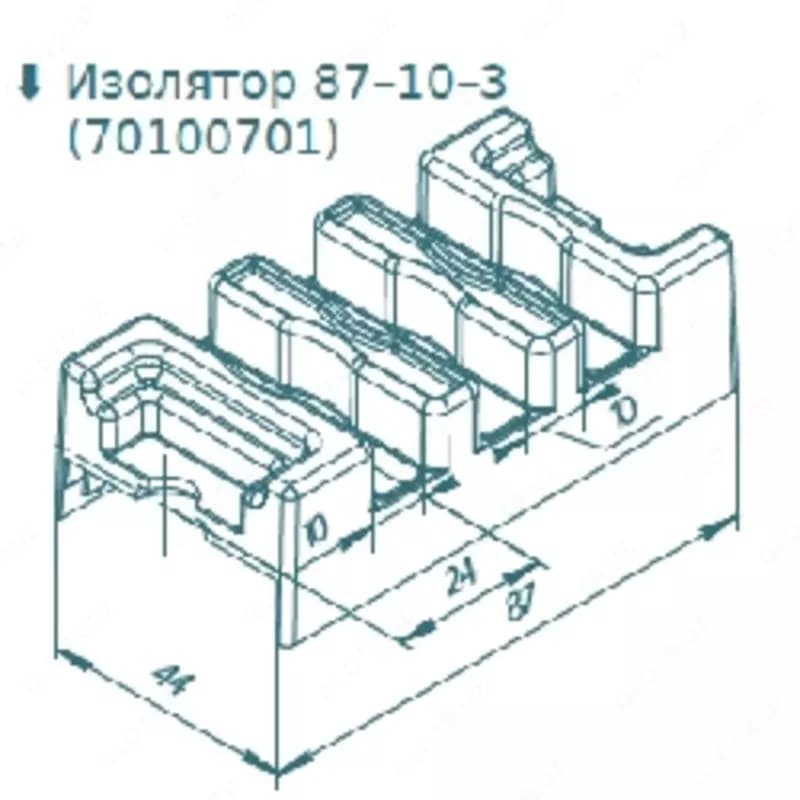 ИЗОЛЯТОР ПОЛИМЕРНЫЙ 87-10-3 — 2