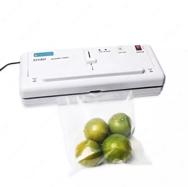 Вакуумный упаковщик. Vakum gadoklash. Вакуум аппарат. SINBO DZ-280/ 2SD — 2