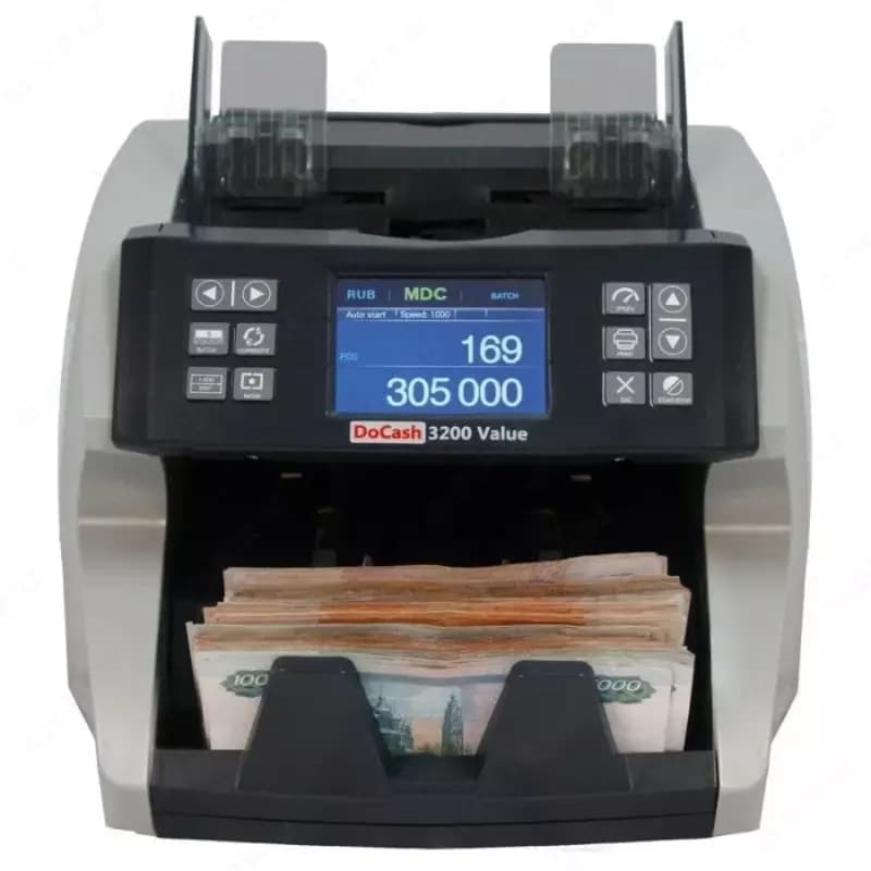Сенсорной Счетная машинка DoCash 3200 Value (Прошивка апрель 2025) — 2