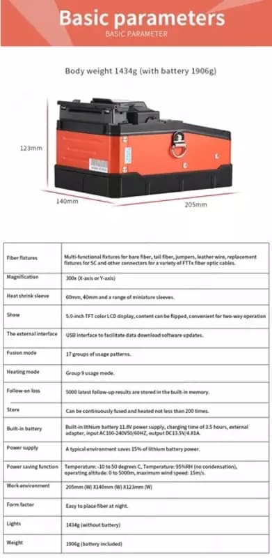 Сварочный аппарат для оптических волокон, оптика сварка, Comptech A-81 — 7