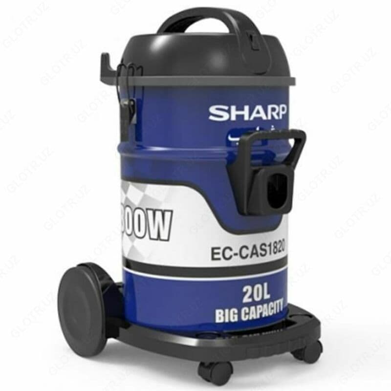 Хозяйственный пылесос Sharp с баком на 20 литров. Работает на 300 кв метрах. — 3