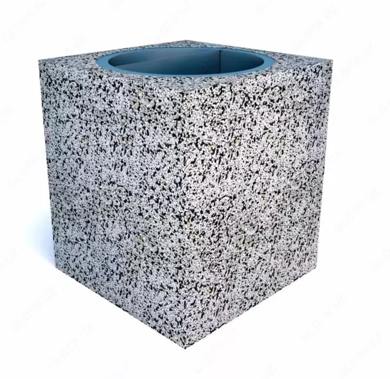 Урна бетонная Square Round (РB1214) — 1