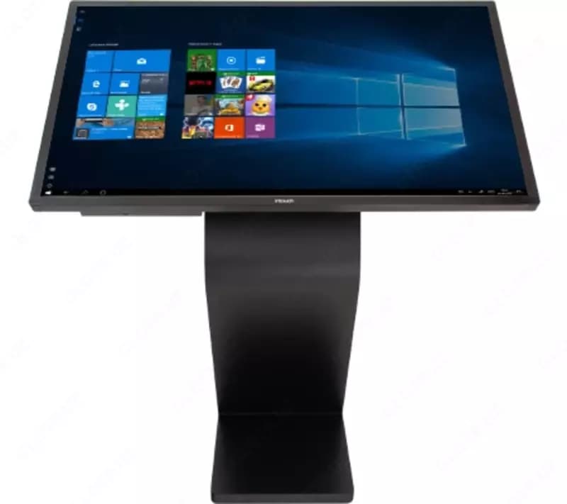 Горизонтальный сенсорный инфокиоск Intouch 43'' Black — 2