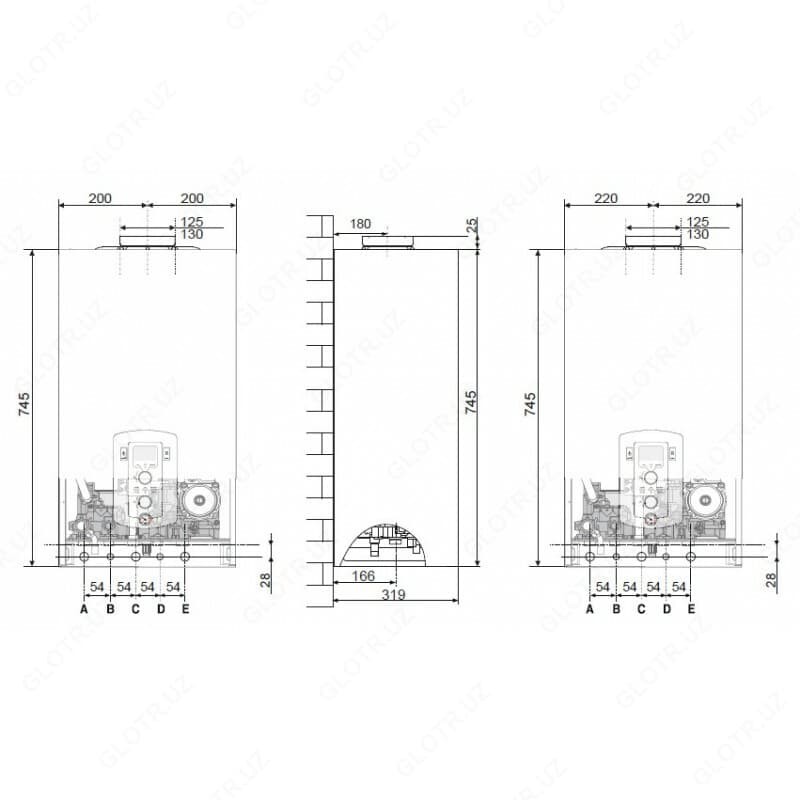 Настенный котел PIGMA EVO 25 CF-CHAFFOTEAUX_3310440 — 2