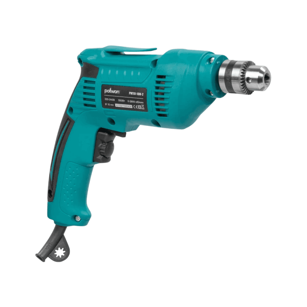 Дрель электрическая Pollwon PW110-10P-3S — 3