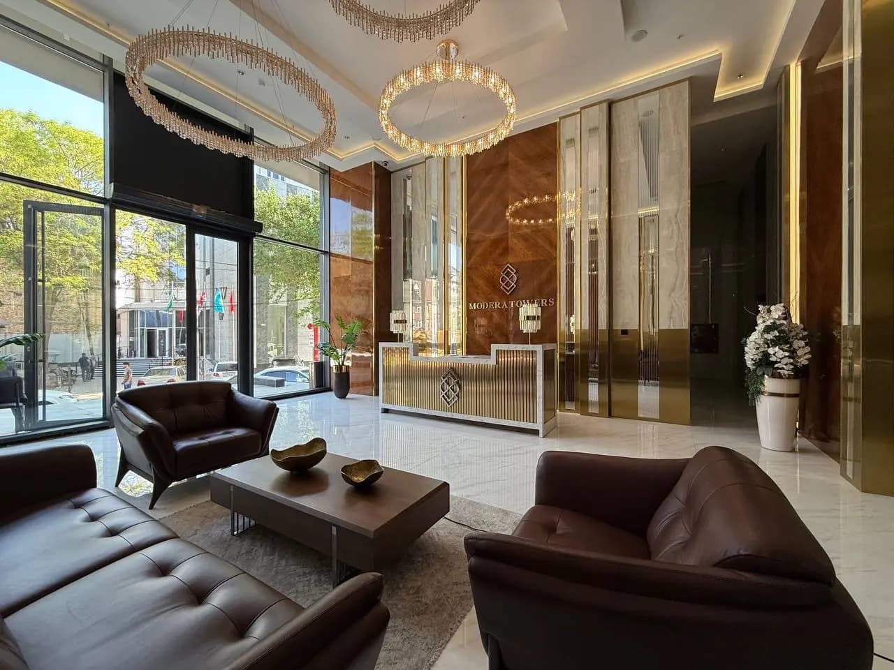 Продаётся 3-х комнатная квартира в ЖК Modera Towers   Ориентир: ул.Шота Руставели, — 5
