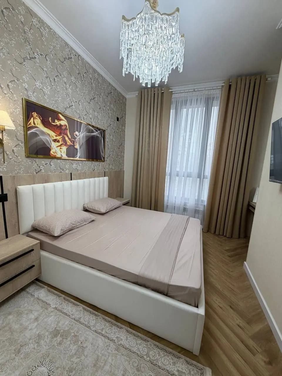 Продаётся 2-х комнатная квартира в ЖК «Oz Mahal»  Ориентир: Катта Дархан, Кольцевая, — 3