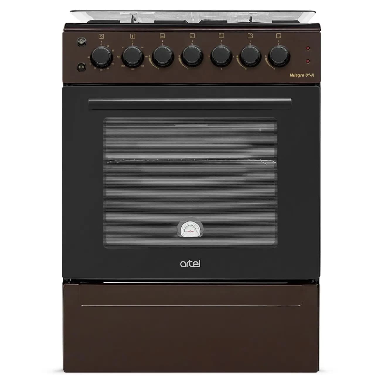 Kombinatsiyalangan plita Artel Milagro 01-K ГК Brown — 1