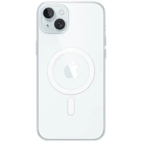 iPhone 15 Plus uchun shafof MagSafe g‘ilof — 1