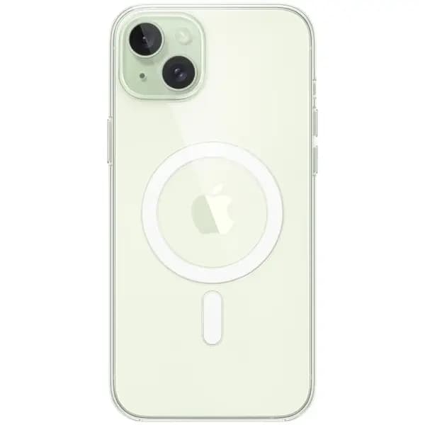 iPhone 15 Plus uchun shafof MagSafe g‘ilof — 3