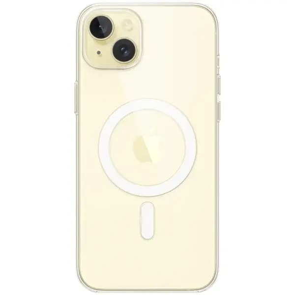 iPhone 15 Plus uchun shafof MagSafe g‘ilof — 4