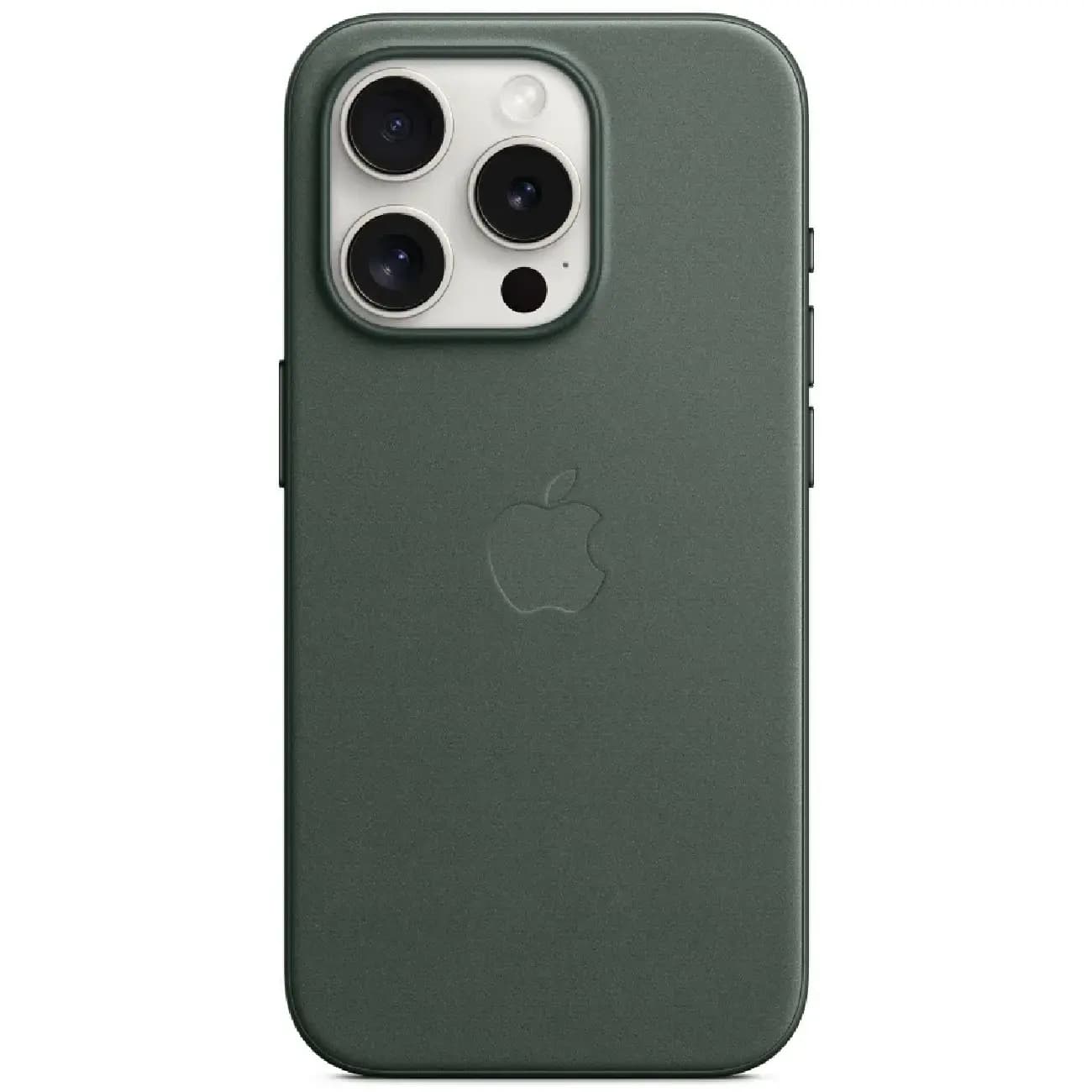 iPhone 15 Pro uchun Evergreen MagSafe himoyali FineWoven g‘ilofi — 4