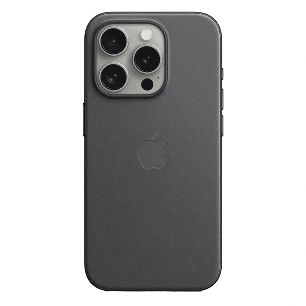 G‘ilof FineWoven iPhone 15 Pro Max uchun MagSafe himoyali Black — 1