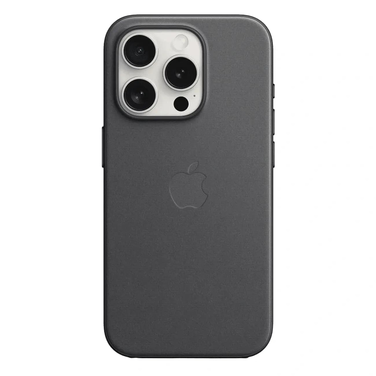 G‘ilof FineWoven iPhone 15 Pro Max uchun MagSafe himoyali Black — 3