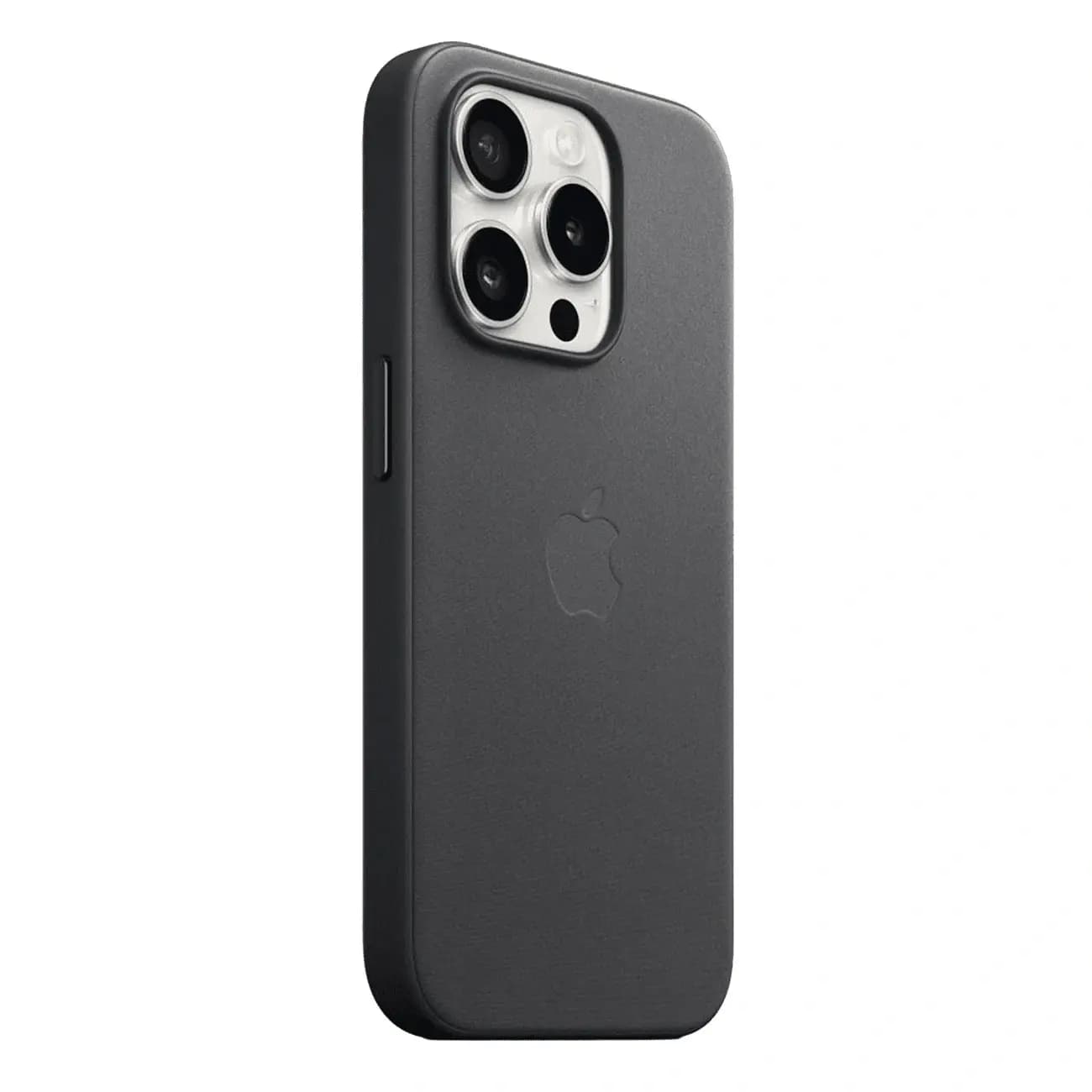 G‘ilof FineWoven iPhone 15 Pro Max uchun MagSafe himoyali Black — 4