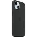 G‘ilof iPhone 15 uchun Black Silikon MagSafe