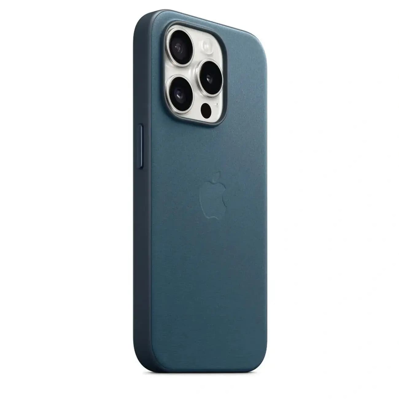 G‘ilof FineWoven iPhone 15 Pro Max uchun MagSafe himoyali Pacific Blue — 2