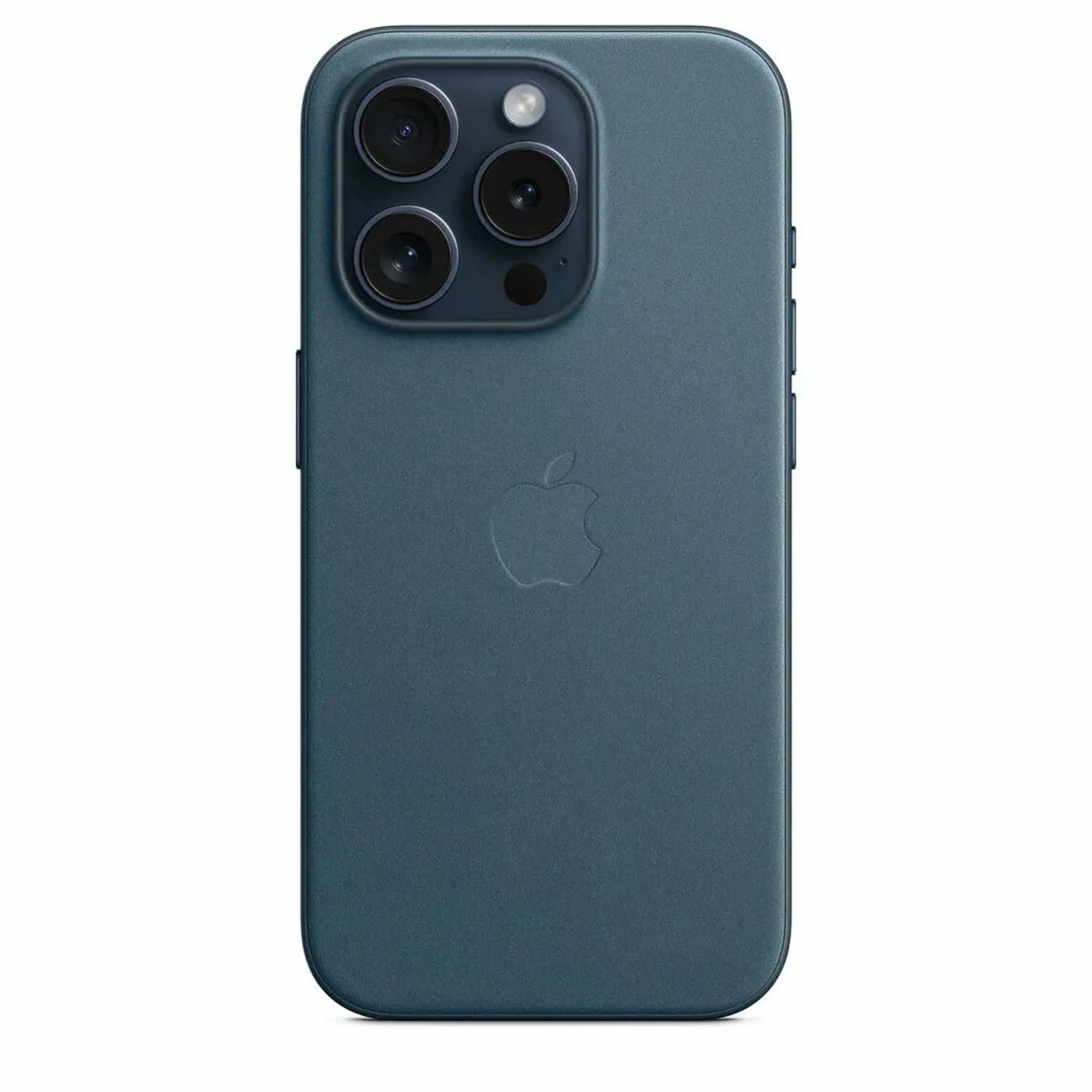 G‘ilof FineWoven iPhone 15 Pro Max uchun MagSafe himoyali Pacific Blue — 3
