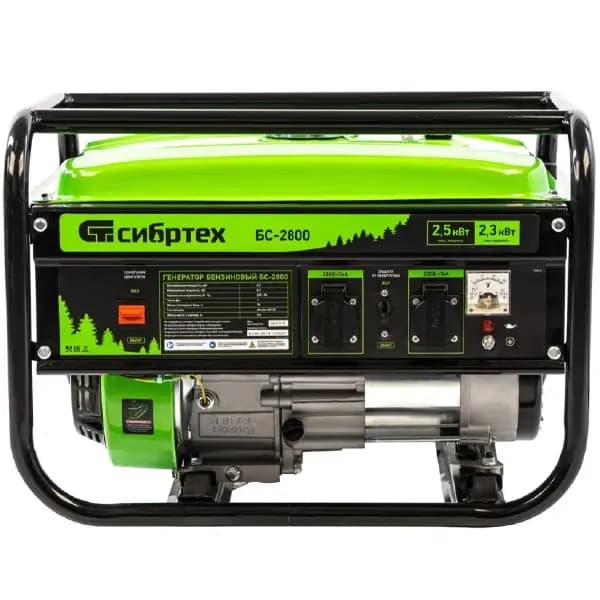 Benzin generatori Сибртех БС-2800 — 3