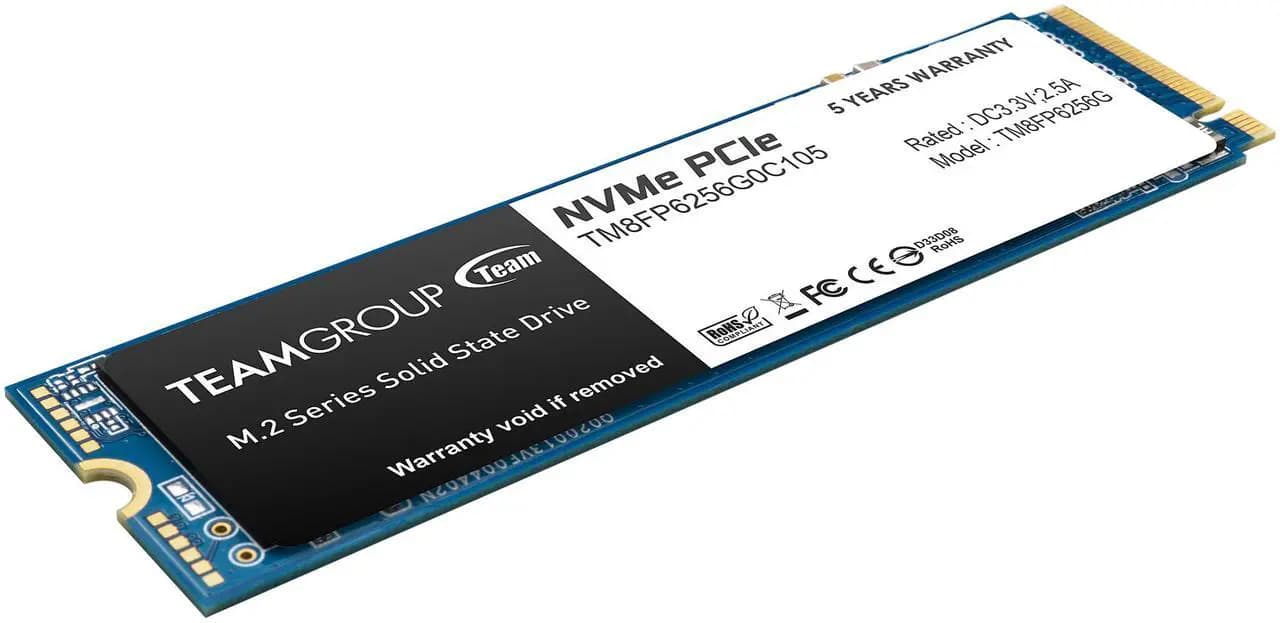 Drayver SSD Teamgroup 256GB M2 NVMe — 2