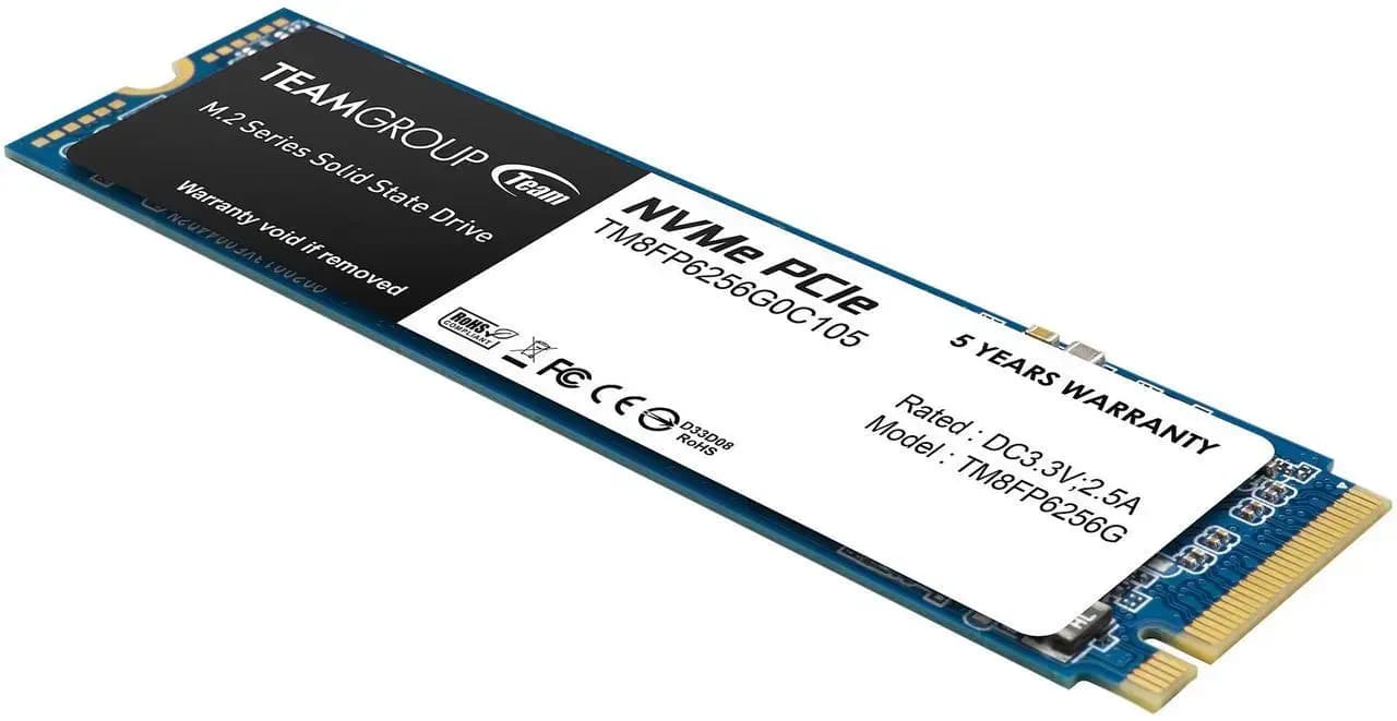 Drayver SSD Teamgroup 256GB M2 NVMe — 3