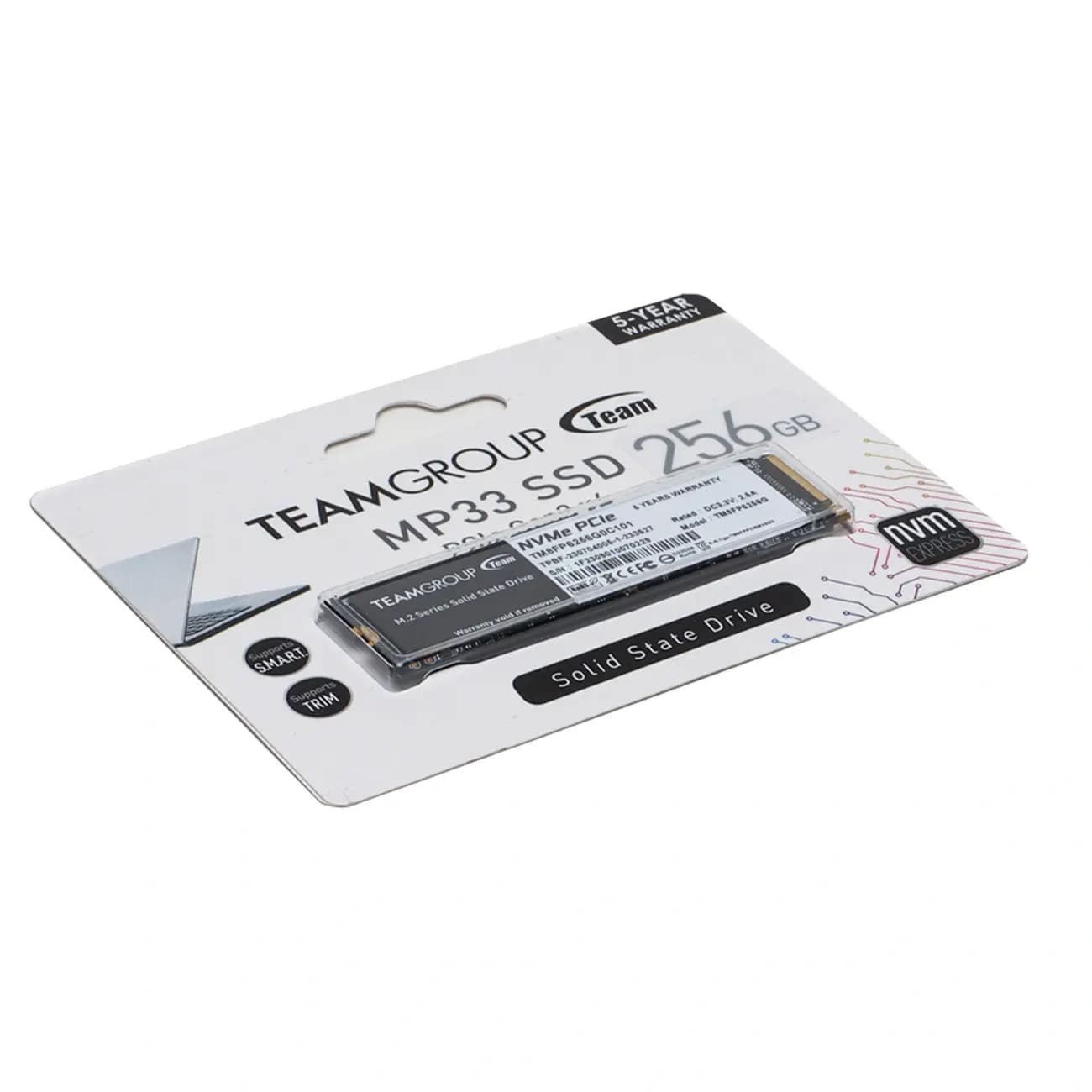 Drayver SSD Teamgroup 256GB M2 NVMe — 5