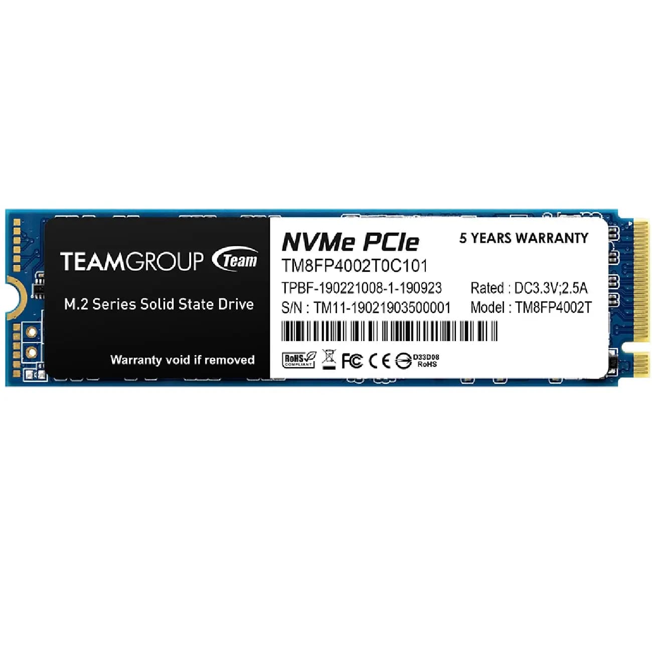 Накопитель SSD Teamgroup 2TB M2 NVMe — 1
