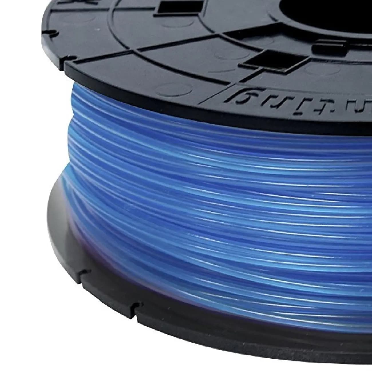 Ip g‘altagi 1.75mm/0.6kg PLA XYZprinting Filament da Vinci uchun, shaffof ko‘k — 2