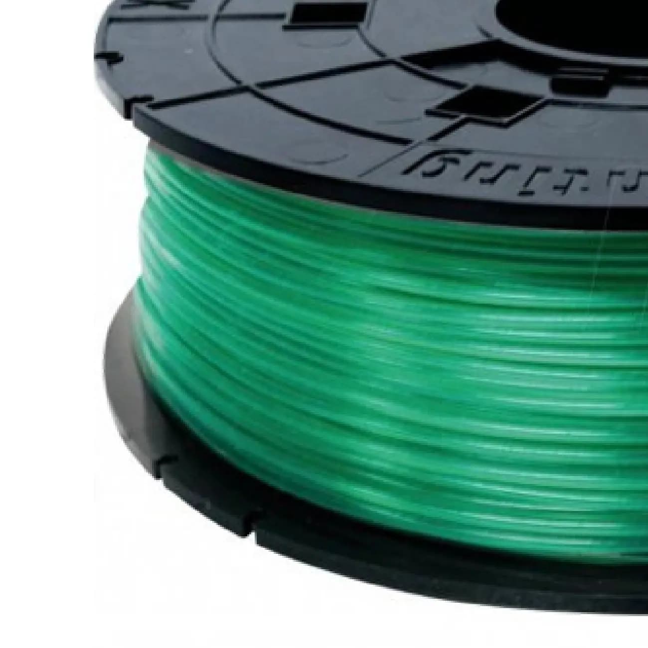 Ip g‘altagi 1.75mm/0.6kg PLA XYZprinting Filament da Vinci uchun, shaffof yashil — 2