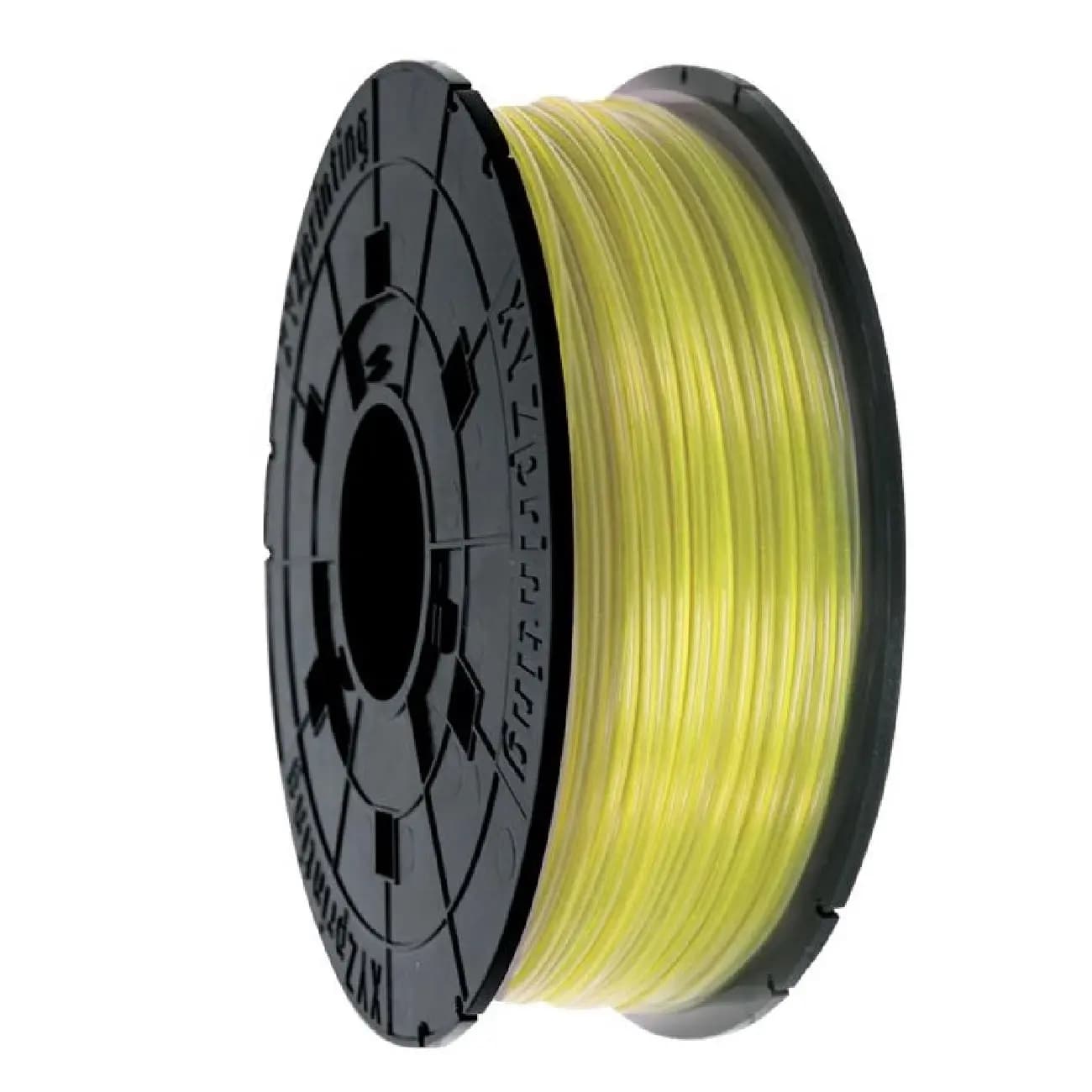 Ip g‘altagi 1.75mm/0.6kg PLA XYZprinting Filament da Vinci uchun, shaffof sariq — 4