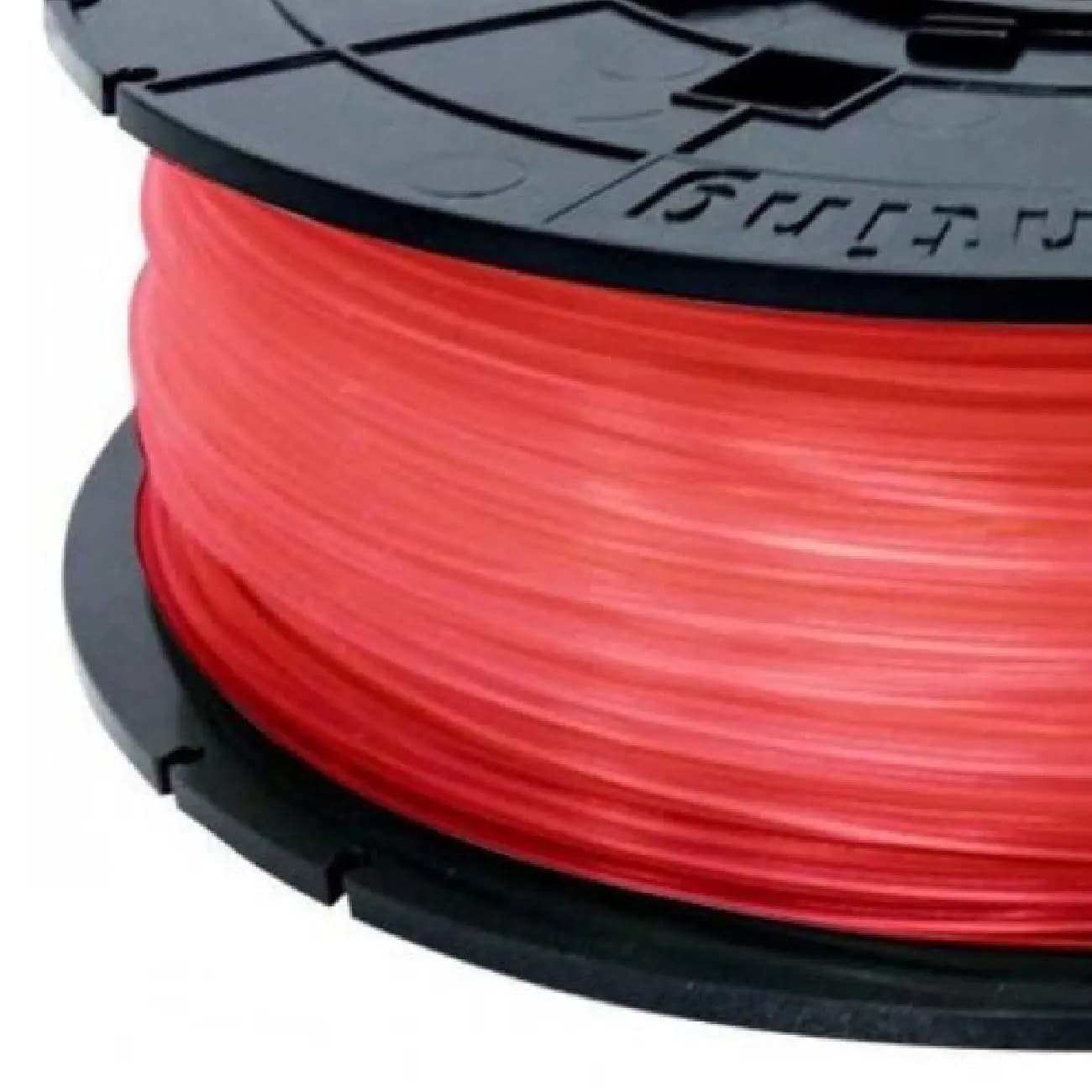 Ip g‘altagi 1.75mm/0.6kg PLA XYZprinting Filament da Vinci uchun, shaffof qizil — 2