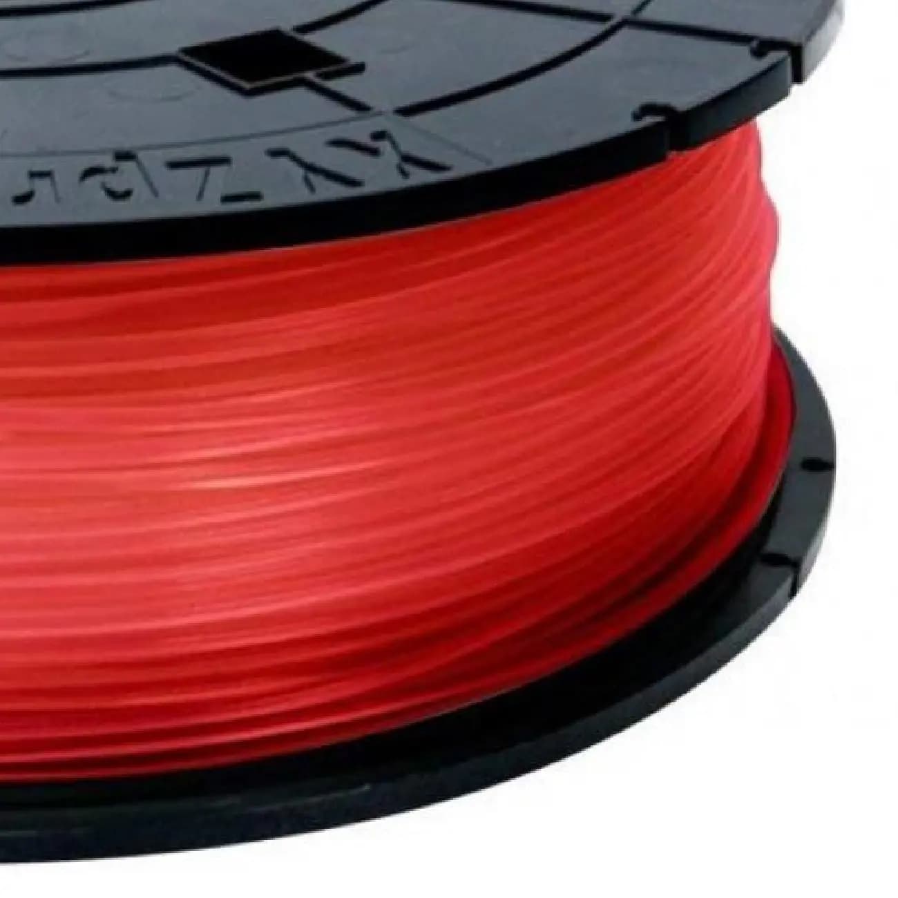 Ip g‘altagi 1.75mm/0.6kg PLA XYZprinting Filament da Vinci uchun, shaffof qizil — 3